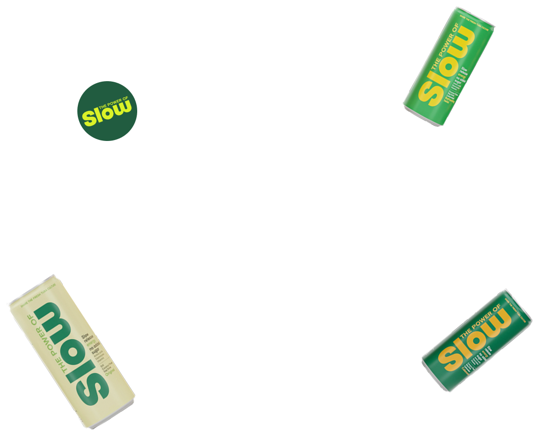 Slow brand review testimonial background